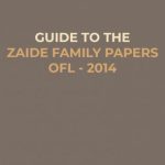 C – Guide to the Zaide Family Papers