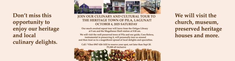 Cultural Tour to Pila, Laguna