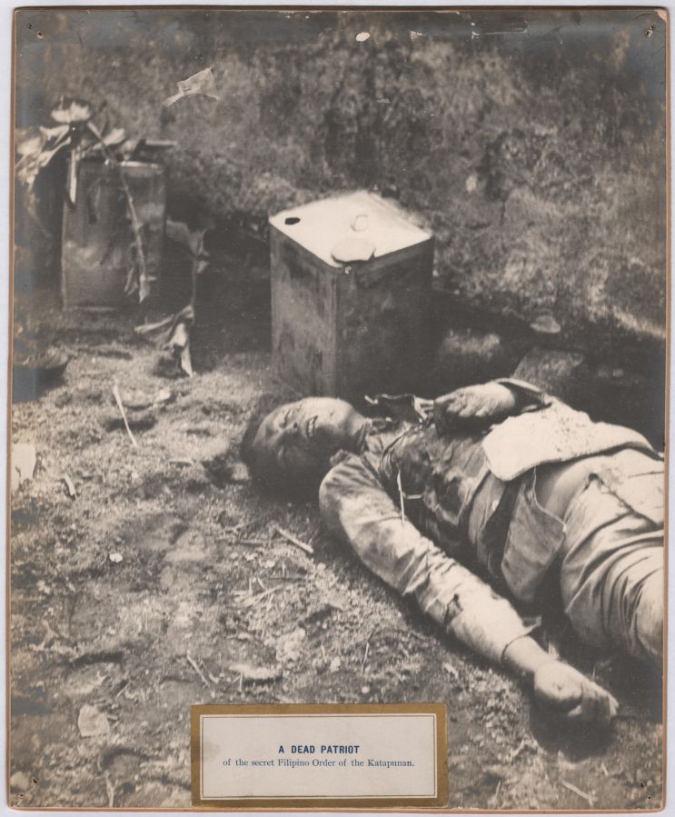 A dead patriot of the secret Filipino Order of the Katapunan [Katipunan].
